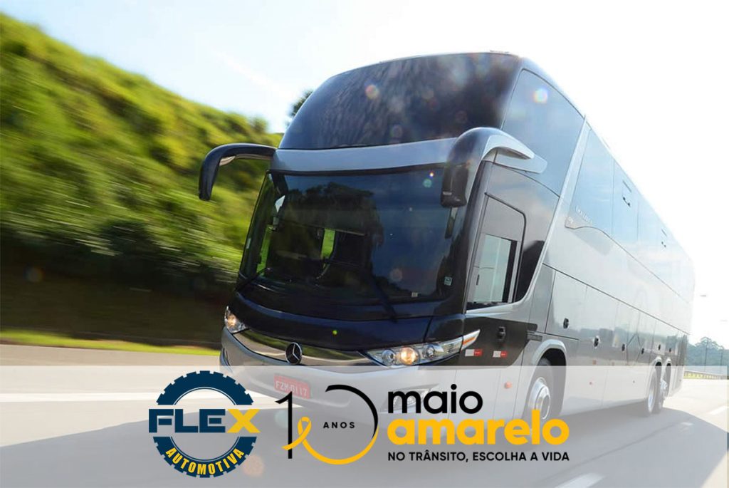 Maio Amarelo 2023 - Conscientização nas estradas para caminhoneiros e motoristas de ônibus